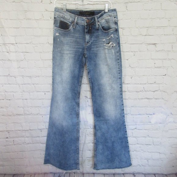 Damyller Jeans High Waisted Flare/Bell Bottoms - Picture 1 of 7